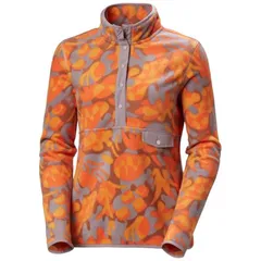 ヘリーハンセン レディース アウター パーカー・スウェット プリント フリース Helly Hansen Maridalen Printed Fleece Womens Bonfire Bruのサムネイル
