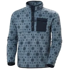 ヘリーハンセン メンズ アウター パーカー・スウェット プリント フリース Helly Hansen Maridalen Printed Fleece Mens Washed Navy ネイビーのサムネイル