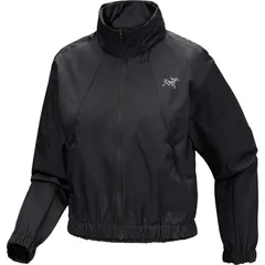 アークテリクス レディース アウター ジャケット・ブルゾン クロップド Arcteryx Naya Cropped Stowhood Womens Black ブラックのサムネイル