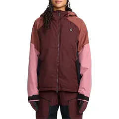 ボルコム レディース アウター ジャケット・ブルゾン ジャケット Volcom Agate Insulated Jacket Womens Oxblood オックスブラッドのサムネイル