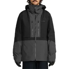 ボルコム メンズ アウター ジャケット・ブルゾン ジャケット Volcom TDS Infrared GORETEX Jacket Mens Black ブラックのサムネイル