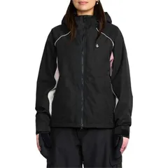ボルコム レディース アウター ジャケット・ブルゾン ジャケット Volcom Stone Smokeshow 20K Jacket Womens Black ブラックのサムネイル