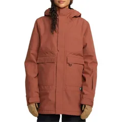 ボルコム レディース アウター ジャケット・ブルゾン パーカー Volcom QC Cruiser Insulated Parka Womens Hennaのサムネイル