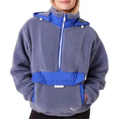 ロキシー レディース アウター ジャケット・ブルゾン ハーフジップ Roxy Rita Half Zip Sherpanorak Womens Windyのサムネイル