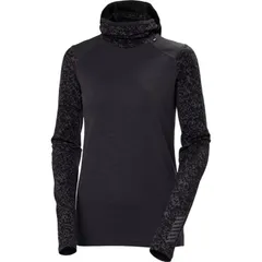 ヘリーハンセン レディース トップス シャツ パーカー Helly Hansen Lifa Merino Midweight Block Hoodie Womens Black Grape Arc Rのサムネイル