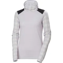 ヘリーハンセン レディース トップス シャツ パーカー Helly Hansen Lifa Merino Midweight Block Hoodie Womens Light Purple Hounのサムネイル