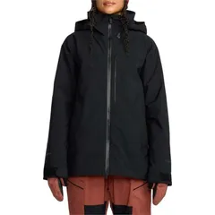 ボルコム レディース アウター ジャケット・ブルゾン ジャケット Volcom 3D Stretch GORETEX Jacket Womens Black ブラックのサムネイル