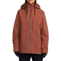 ボルコム レディース アウター ジャケット・ブルゾン ジャケット Volcom AT Stretch GORETEX Jacket Womens Hennaのサムネイル