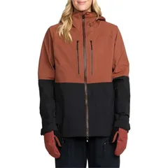 ボルコム レディース アウター ジャケット・ブルゾン ジャケット Volcom VS 3L Stretch GORETEX Jacket Womens Hennaのサムネイル