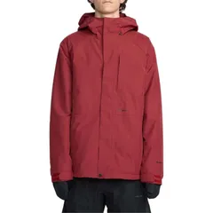 ボルコム メンズ アウター ジャケット・ブルゾン ジャケット Volcom DUA Insulated GORETEX Jacket Mens Burnt Red レッドのサムネイル