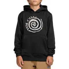 ボルコム メンズ アウター パーカー・スウェット フリース Volcom Hydro Fleece Hoodie Mens Black ブラックのサムネイル