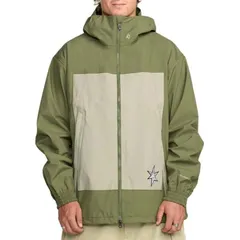 ボルコム メンズ アウター ジャケット・ブルゾン ジャケット Volcom Arthur 3L Jacket Mens Dark Olive オリーブのサムネイル