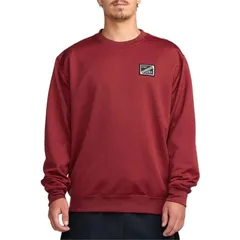 ボルコム メンズ アウター パーカー・スウェット フリース Volcom Hydro Crew Fleece Mens Burnt Red レッドのサムネイル