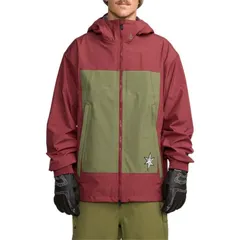 ボルコム メンズ アウター ジャケット・ブルゾン ジャケット Volcom Arthur 3L Jacket Mens Burnt Red レッドのサムネイル