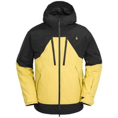 VOLCOM スノーボードウェア ジャケット イエロー ブラック - メルカリ