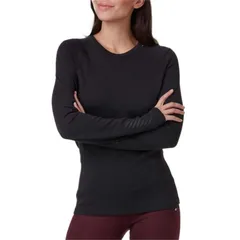 ヘリーハンセン レディース トップス シャツ Helly Hansen Lifa Merino Midweight Crew Baselayer Top Womens Black ブラックのサムネイル