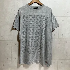 zucca × Dickies ズッカ ディッキーズ ロゴ Tシャツ ショートスリーブ カットソー 半袖 トップス M グレー オーバーサイズ メンズ レディース SU-25-14のサムネイル