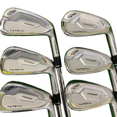 【中古】 本間ゴルフ TOUR WORLD TW757Vx 6S アイアンセット IR 純正特注シャフト (フレックスS) メンズ 男性用 右利き 右用 Bランク ゴルフクラブのサムネイル