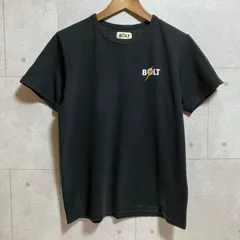 Lightning Bolt ライトニングボルト リブ ロゴ Tシャツ ショートスリーブ カットソー 半袖 トップス M 刺繍 ブラック 黒 サーフ メンズ レディース SU-25-17のサムネイル