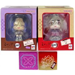 [중고] 피규어 루카뿌 후추 나비 시노부 니코 리 ver. & 동마 세트 한정 좌 이불 포함 [귀멸의 칼날]