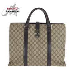 GUCCI GGスプリーム ビジネスバッグ ブリーフケース - メルカリ