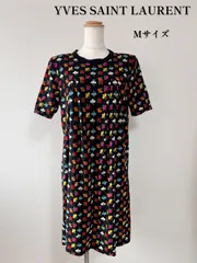 Yves Saint Laurent　イヴサンローラン　ワンピース　花柄のサムネイル