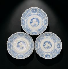伊万里焼染付 蛸唐草文 くらわんか3客 - メルカリ