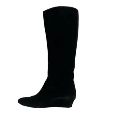 giuseppe zanotti(ジュゼッペザノッティ) ロングブーツ 39 レディース - 黒のサムネイル