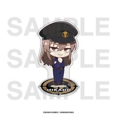 [신품/공식] 복숭아 암악귀_~police~ 데포르메아크릴 스탠드 모모지 신문 공식 상품 colleize