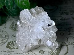 希少な造形美】中国 四川省産 菊花水晶（クリサンセマム・クォーツ
