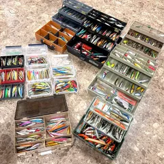 TS Rapala他 合計800点以上 大量ルアー まとめ出品 フラットフィッシュ ミノー スプーン ジョイント ポッパー ジギングトラウトルアーのサムネイル
