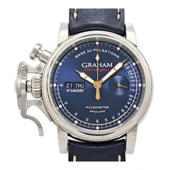 グラハム クロノファイター ヴィンテージ パルスメーター リミテッド 2CVCS.V14A 自動巻き ステンレススティール メンズ GRAHAM【中古】 【時計】のサムネイル