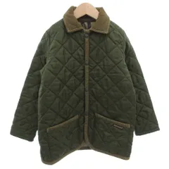 ラベンハム LAVENHAM キルティング ジャケット ブルゾン 中綿 コーデュロイ AGE8 緑 グリーン /FFのサムネイル