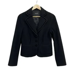 LANVIN COLLECTION(ランバンコレクション) ジャケット サイズ38 M レディース 黒 長袖/ラメ糸/秋/冬のサムネイル
