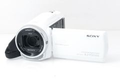 SONY Steady Shot HDR-PJ670 ビデオカメラ ホワイト - メルカリ