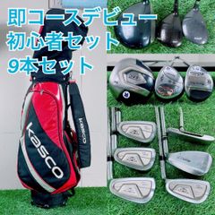 ゴルフクラブ セット 初心者 メンズ 9本 即コースデビュー J3891