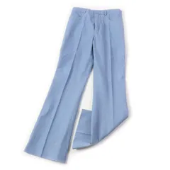 極美品★SAINT LAURENT PARIS サンローランパリ 22年製 693735 ステッチデザイン センタープレス デニムパンツ ライトブルー 36 イタリア製 正規品 レディースのサムネイル