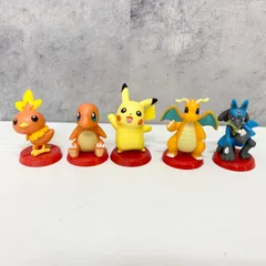 ポケモン チョコエッグ アチャモ ヒトカゲ ピカチュウ カイリュー ルカリオ 五体セット