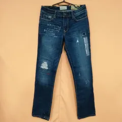 タグ付き 未使用品　AEROPOSTALE 　エアロポステール　メンズ　ジーパン　ジーンズ　ストレートレッグ　28/32サイズ　綿100%  AHT6-1のサムネイル