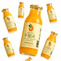 【即日発送・全国送料無料・ラベル無】100%愛媛みかんジュース180ml×40本のサムネイル
