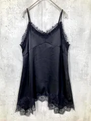 Loungedress ラウンジドレス ガリャルダガランテ フェミニン レース キャミソール sizeF/黒 ■■◎レディースのサムネイル