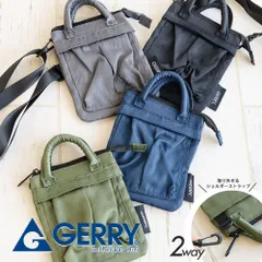 【新品】 gerry ミニ ショルダーバッグ メンズ 斜めがけ かっこいい 小さめ ハンドバッグ レディース 2way ブランド ヘルメットバッグ バッグ かばん 手提げバッグ 旅行バッグ サブバッグ 大人 かっこいいのサムネイル