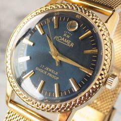 ROAMER ☆オーバーホール済☆スイス製☆ヴィンテージ70S☆レッド