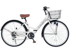 ACE BUDDY シティサイクル 折りたたみ自転車 26インチ シマノ6段変速