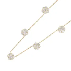ヴァンクリーフ&アーペル ネックレス フルーレット 5フラワー ダイヤモンド K18YGイエローゴールド ジュエリーのサムネイル