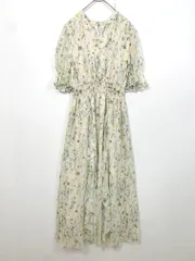PROPORTION BODY DRESSING ウエストシャーリング ラッフル ワンピース sizeS/マルチカラー ■◆ レディース
