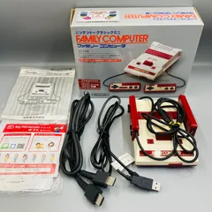 【動作確認済み】【すぐ遊べるセット】【箱付き】任天堂 クラシックミニ ファミリーコンピュータ CLV-101 ファミコン FC KG5