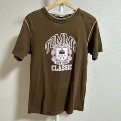 【TOMMY　トミー】　レディース　Tシャツ　ブラウン　Mのサムネイル