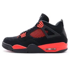 NIKE (ナイキ) AIR JORDAN 4 RETRO RED THUNDER エアジョーダン4 レトロ レッドサンダー ローカットスニーカー ブラック/レッド US11/29cm CT8527-016のサムネイル
