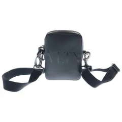 VALENTINO (ヴァレンティノ) Garavani VLTN Leather Crossbody Bag レザースモール ショルダーバッグ クロスバッグ ブラック 5Y2B0943のサムネイル